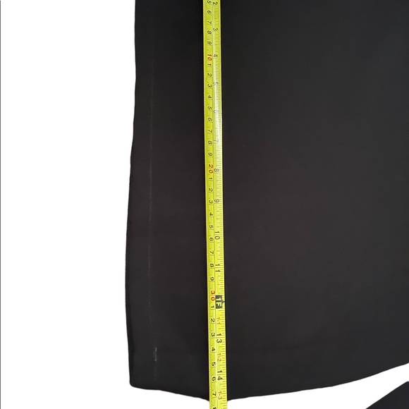 Women’s Halo Black Wide Legged Capri Dress Pants In Size Large - Picture 5 of 8
